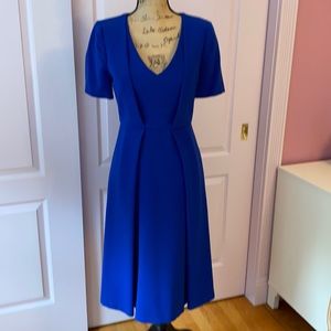 Blue Black Halo Dress; NWOT; Lined Bodice; Size 8